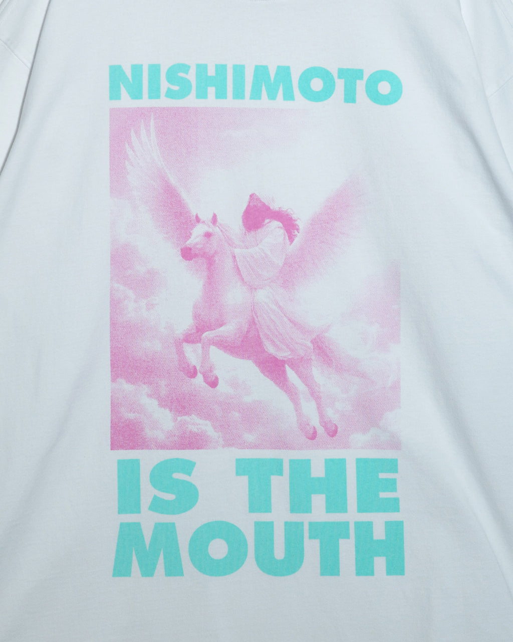 NISHIMOTO IS THE MOUTH  L/S TEE NIM-H32 WHITE