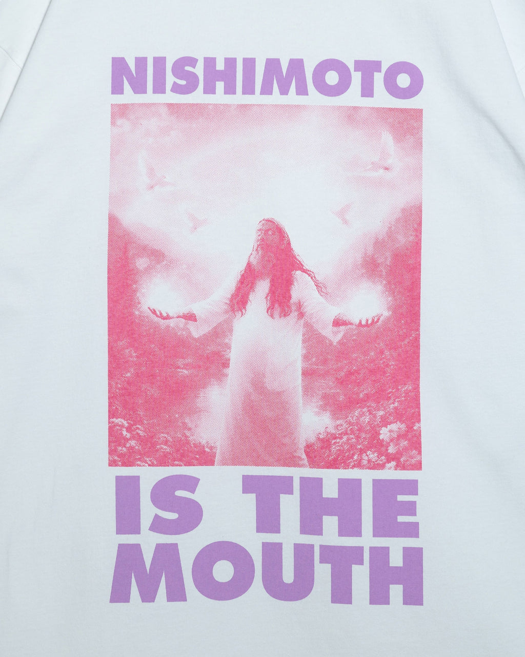 NISHIMOTO IS THE MOUTH  L/S TEE NIM-H42 WHITE