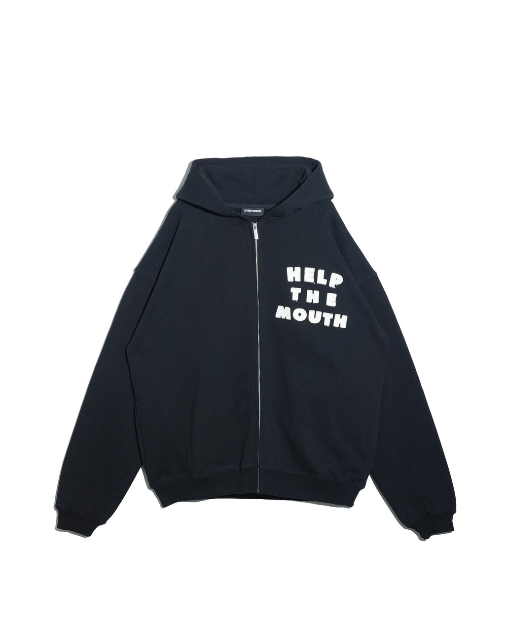 NISHIMOTO IS THE MOUTH  ZIP SWEAT HOODIE NIM-H57W BLACK