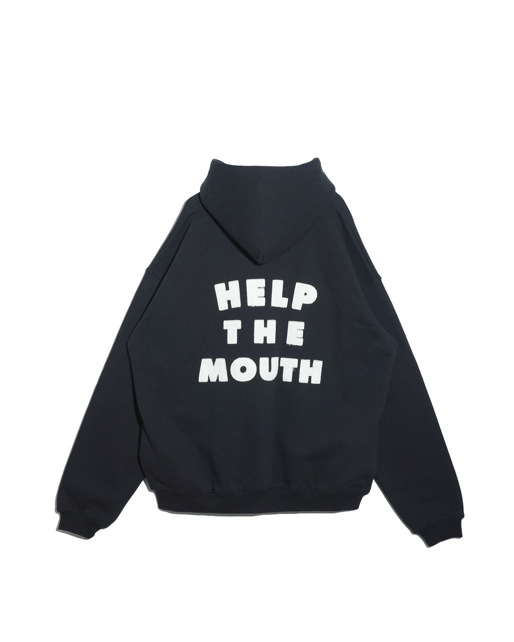 NISHIMOTO IS THE MOUTH  ZIP SWEAT HOODIE NIM-H57W BLACK