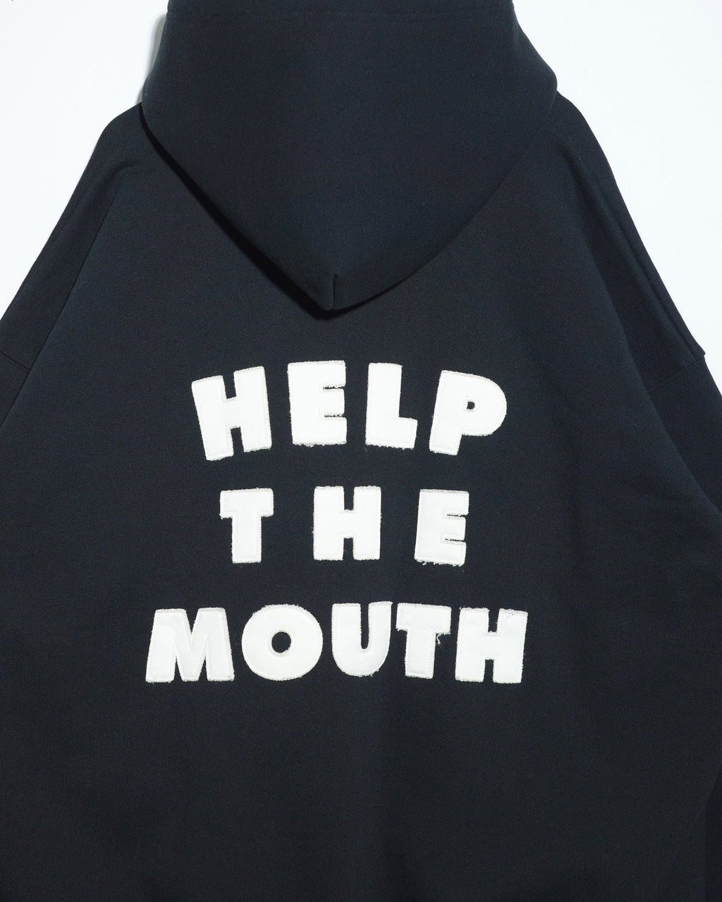 NISHIMOTO IS THE MOUTH  ZIP SWEAT HOODIE NIM-H57W BLACK