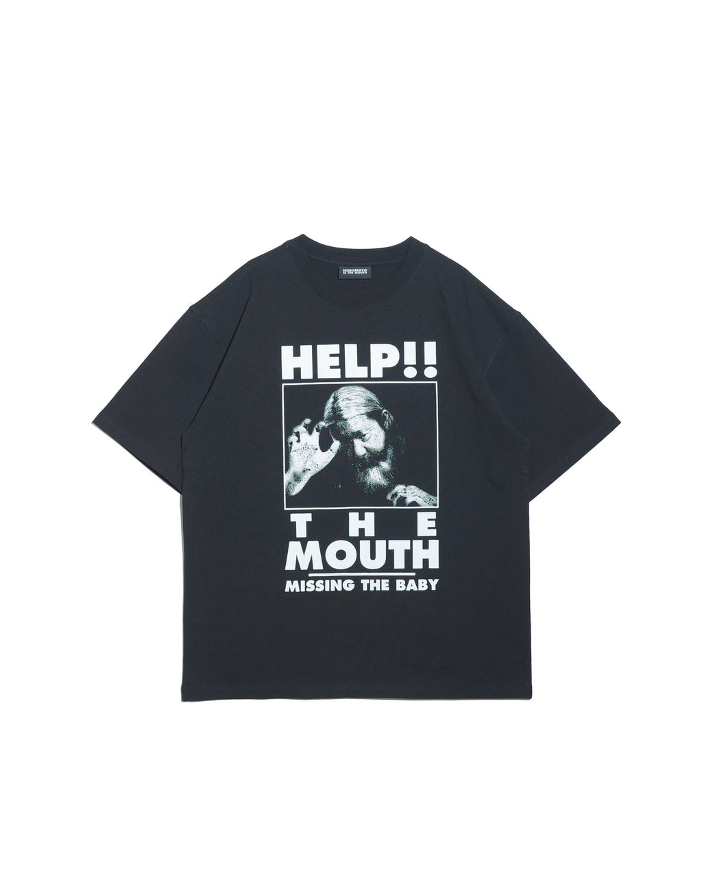 NISHIMOTO IS THE MOUTH  S/S TEE NIM-HP01 BLACK