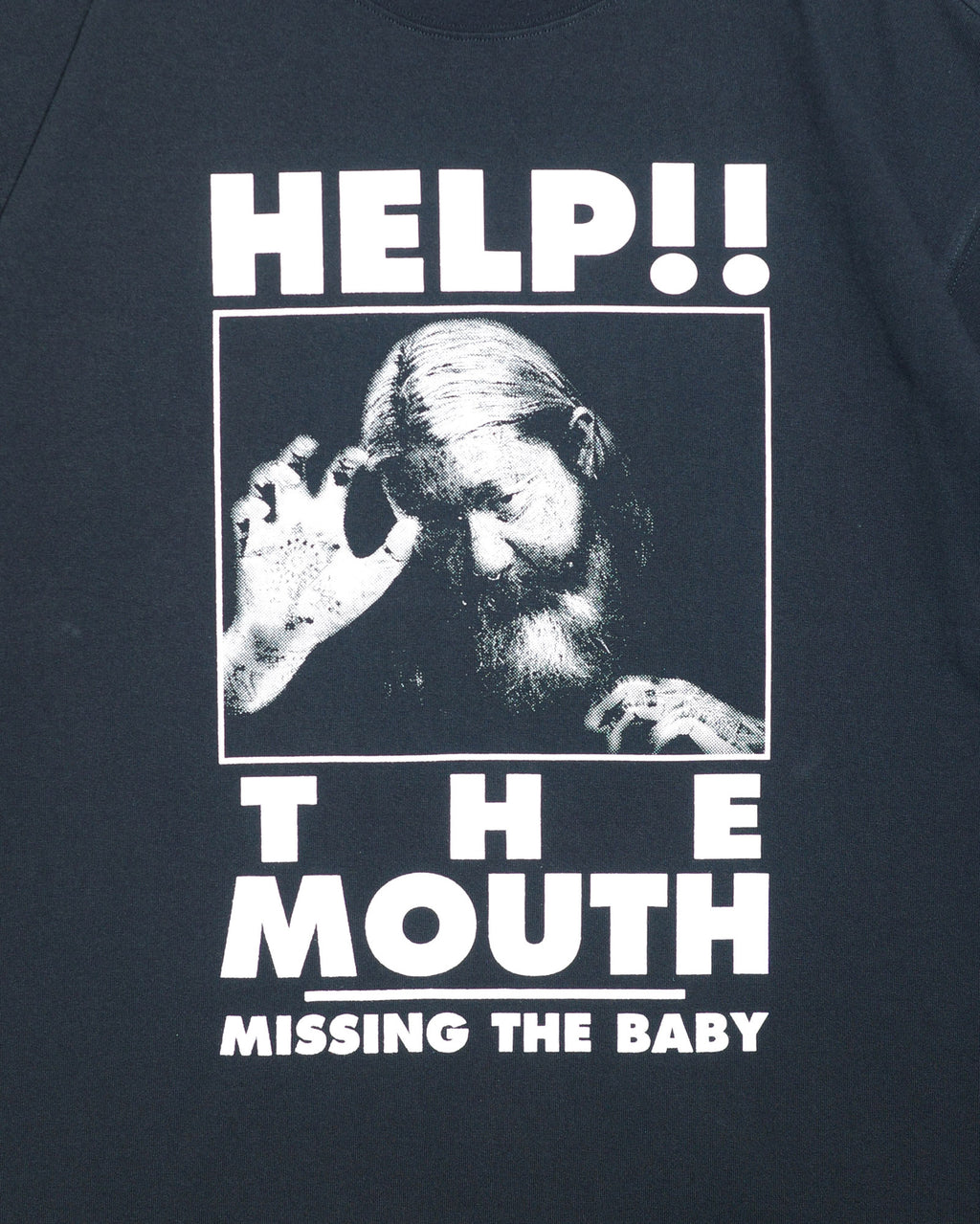 NISHIMOTO IS THE MOUTH  S/S TEE NIM-HP01 BLACK
