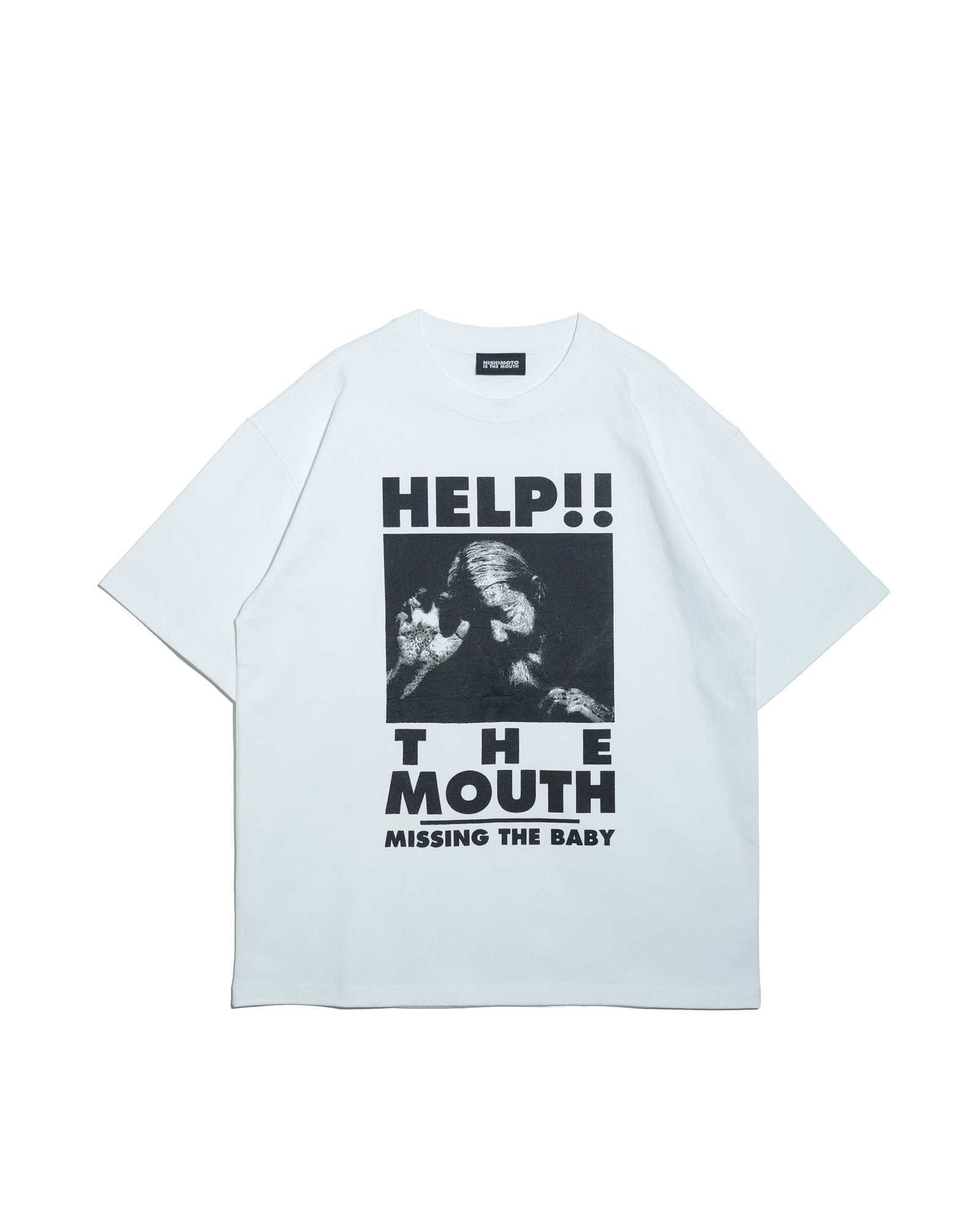 NISHIMOTO IS THE MOUTH  S/S TEE NIM-HP01 WHITE
