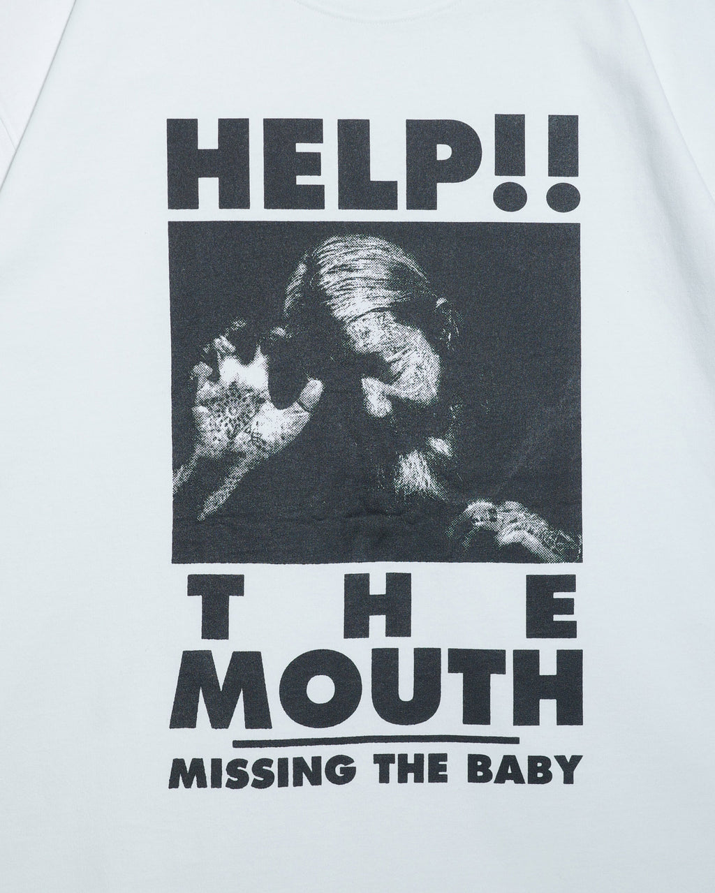 NISHIMOTO IS THE MOUTH  S/S TEE NIM-HP01 WHITE