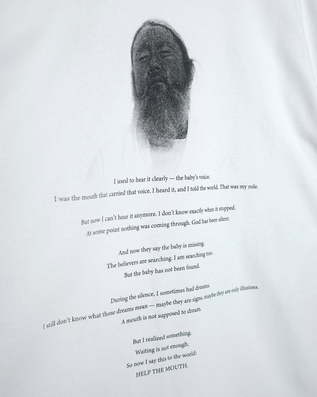 NISHIMOTO IS THE MOUTH  L/S TEE NIM-HP02 WHITE