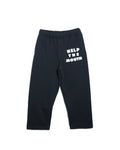 NISHIMOTO IS THE MOUTH WIDE SWEATPANTS NIM-HWD58W BLACK
