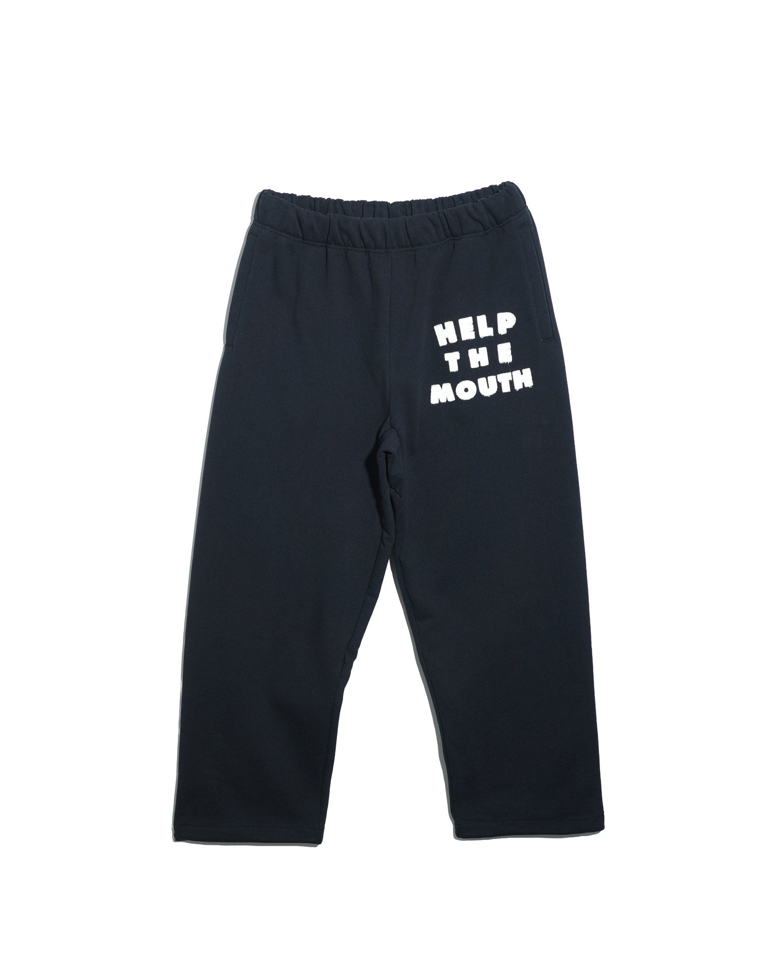 NISHIMOTO IS THE MOUTH WIDE SWEATPANTS NIM-HWD58W BLACK