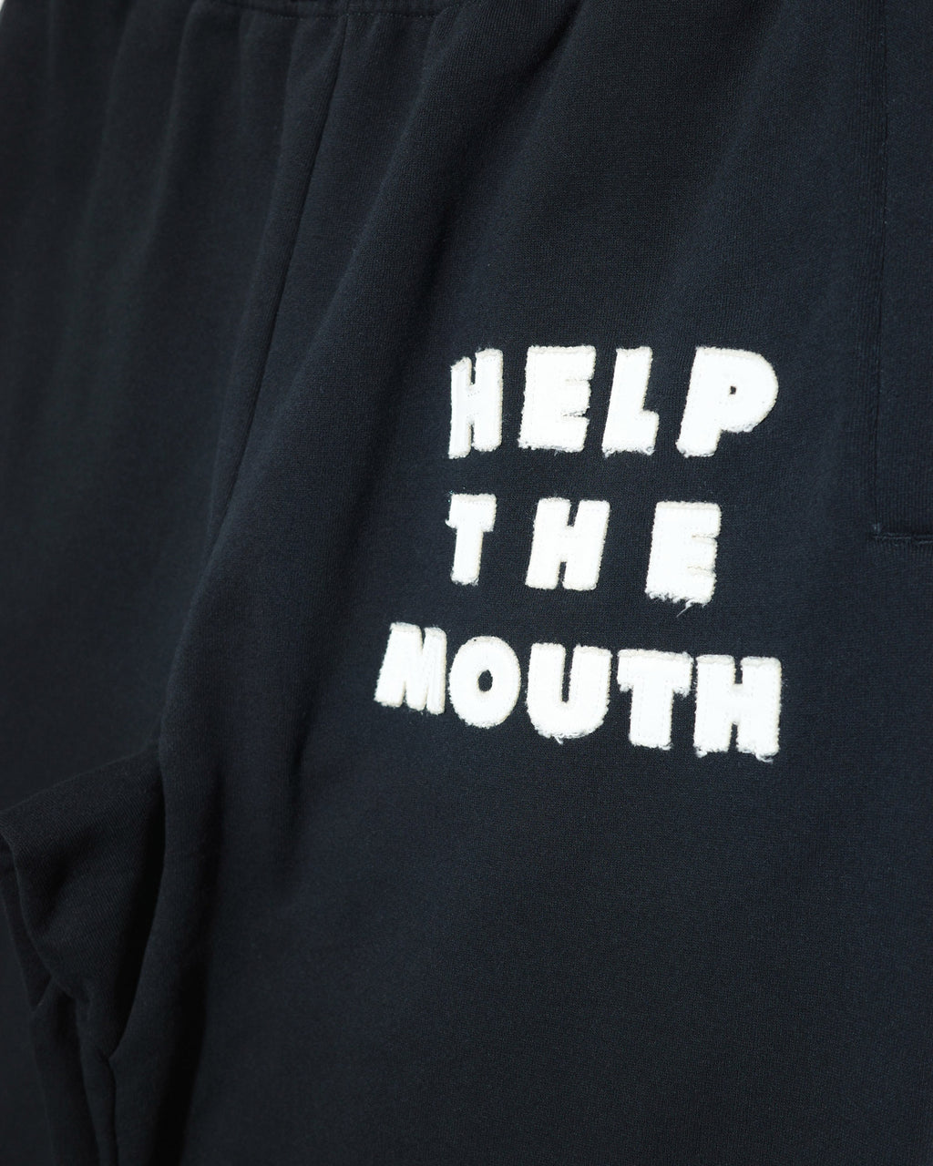 NISHIMOTO IS THE MOUTH WIDE SWEATPANTS NIM-HWD58W BLACK