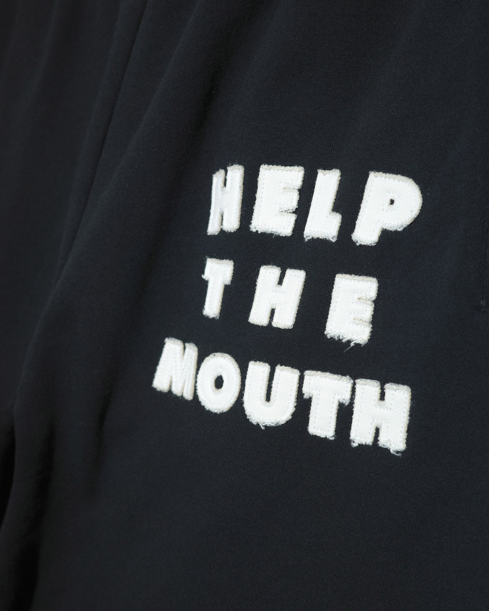 NISHIMOTO IS THE MOUTH WIDE SWEATPANTS NIM-HWD58W BLACK