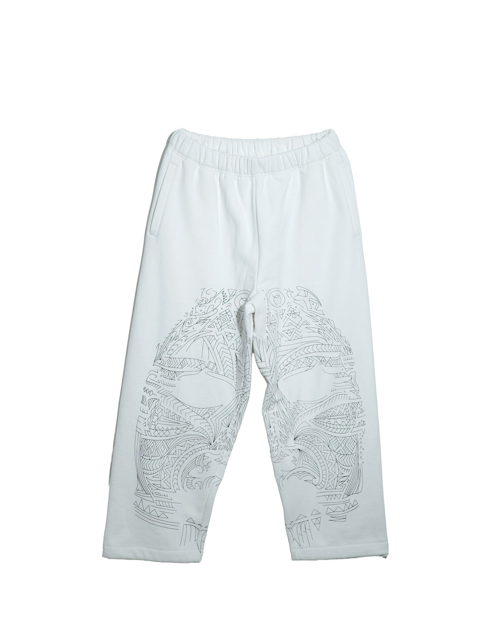 NISHIMOTO IS THE MOUTH WIDE SWEATPANTS NIM-HWD68  WHITE