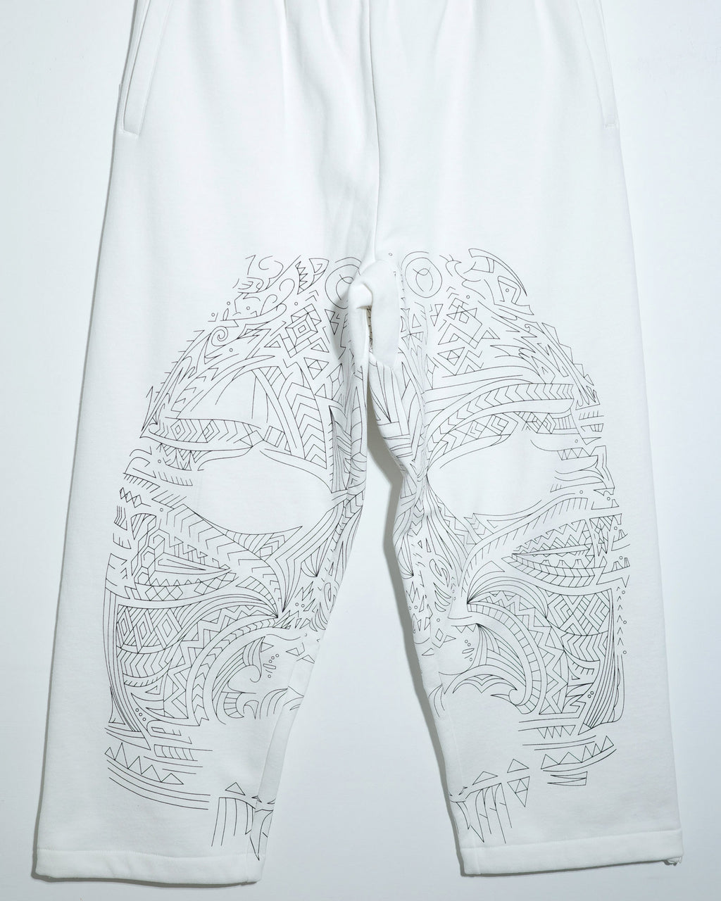 NISHIMOTO IS THE MOUTH WIDE SWEATPANTS NIM-HWD68  WHITE