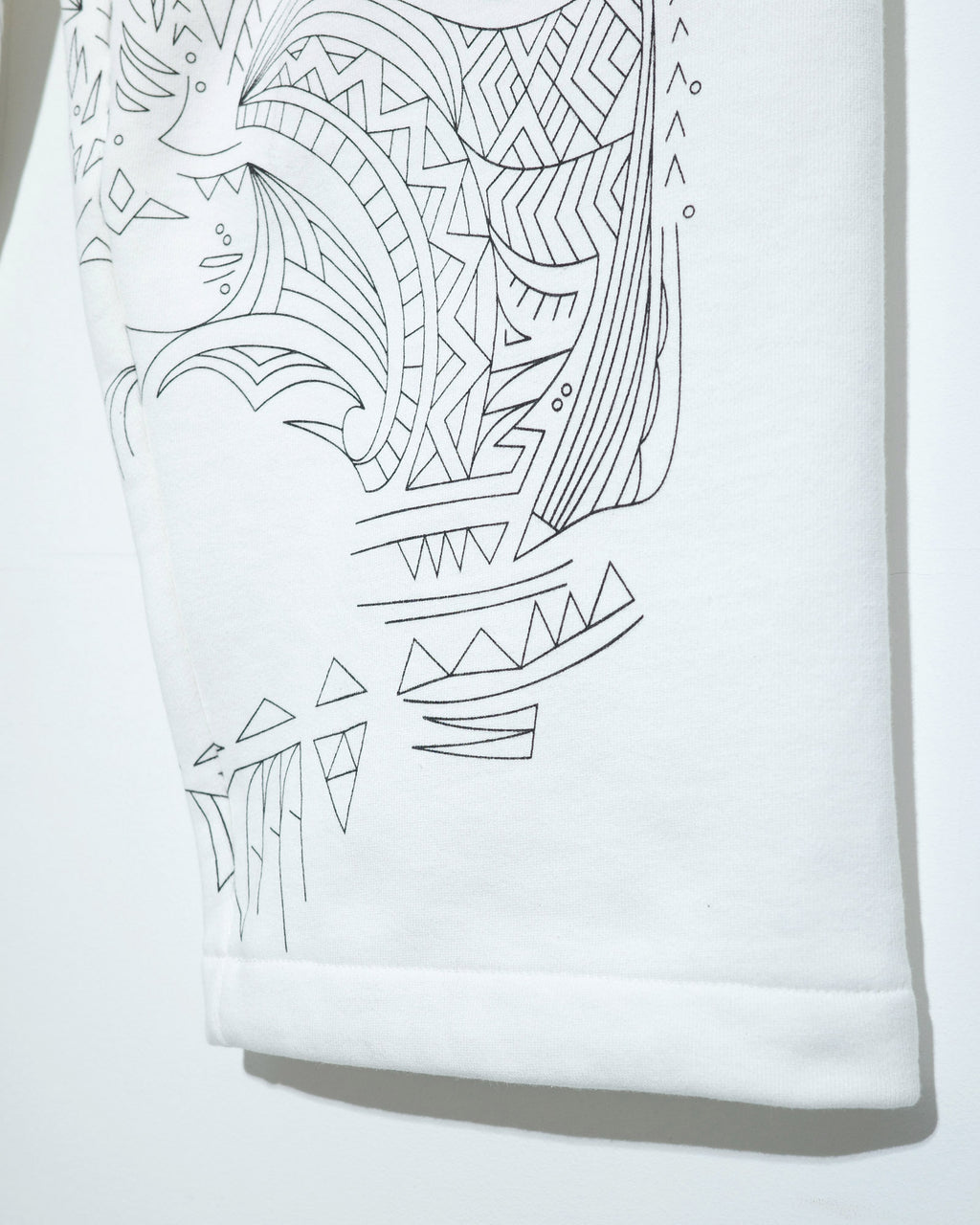 NISHIMOTO IS THE MOUTH WIDE SWEATPANTS NIM-HWD68  WHITE