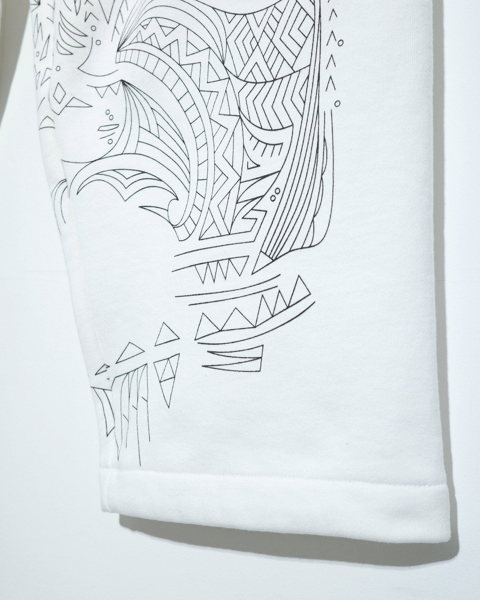 NISHIMOTO IS THE MOUTH WIDE SWEATPANTS NIM-HWD68  WHITE