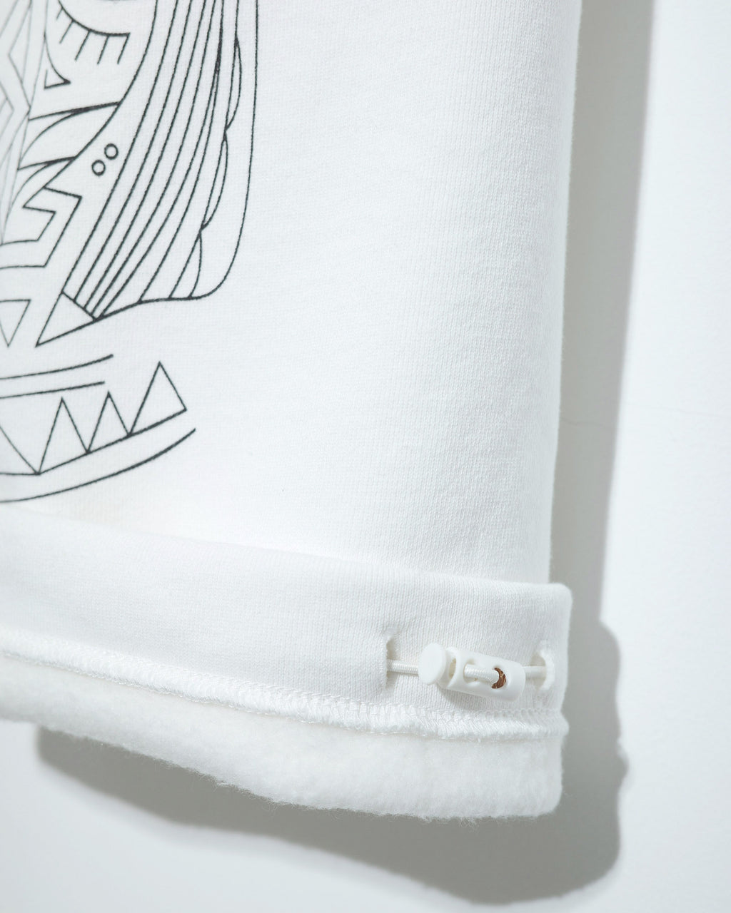 NISHIMOTO IS THE MOUTH WIDE SWEATPANTS NIM-HWD68  WHITE