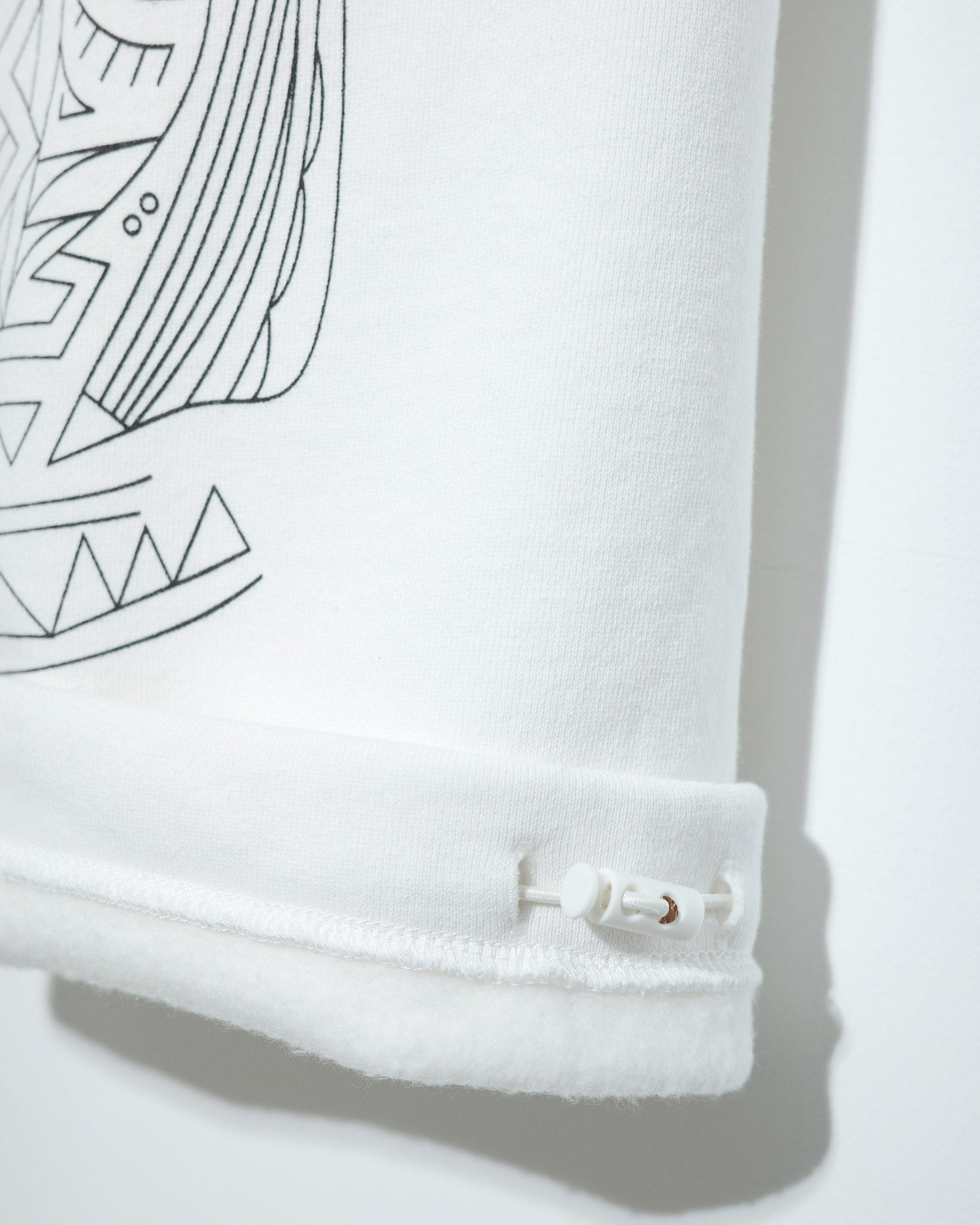 NISHIMOTO IS THE MOUTH WIDE SWEATPANTS NIM-HWD68  WHITE