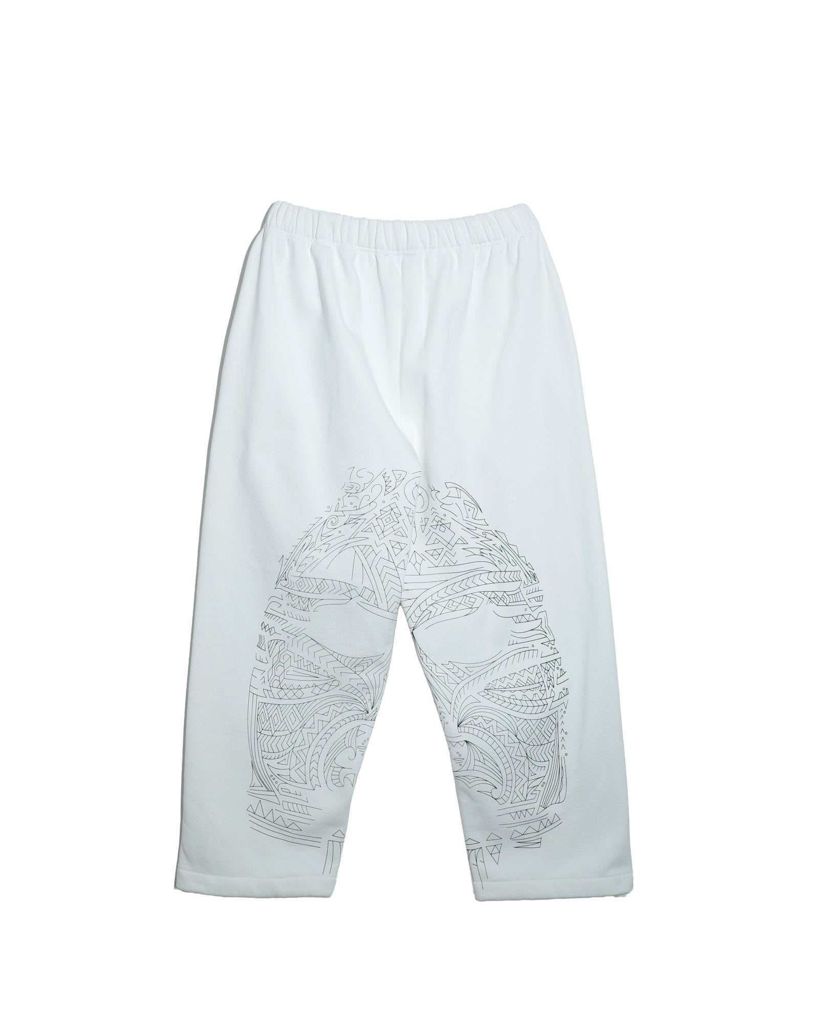 NISHIMOTO IS THE MOUTH WIDE SWEATPANTS NIM-HWD68  WHITE