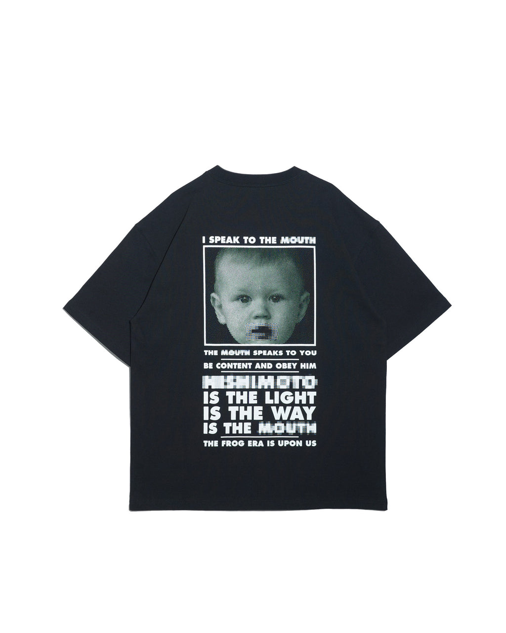 NISHIMOTO IS THE MOUTH  S/S TEE NIM-L11CMZ BLACK