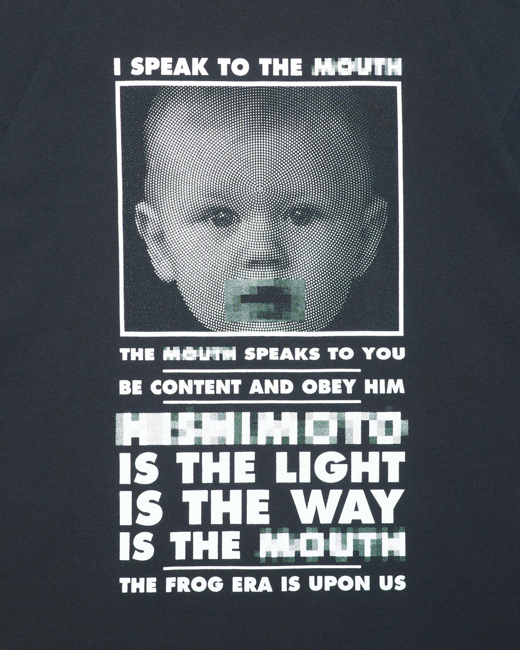 NISHIMOTO IS THE MOUTH  S/S TEE NIM-L11CMZ BLACK
