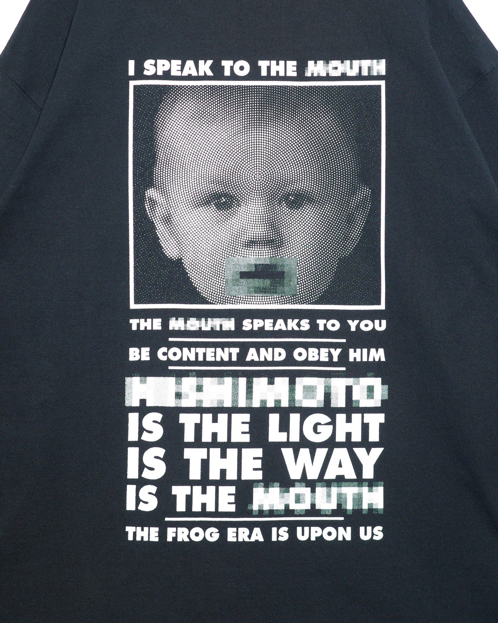 NISHIMOTO IS THE MOUTH  L/S TEE NIM-L12CMZ BLACK
