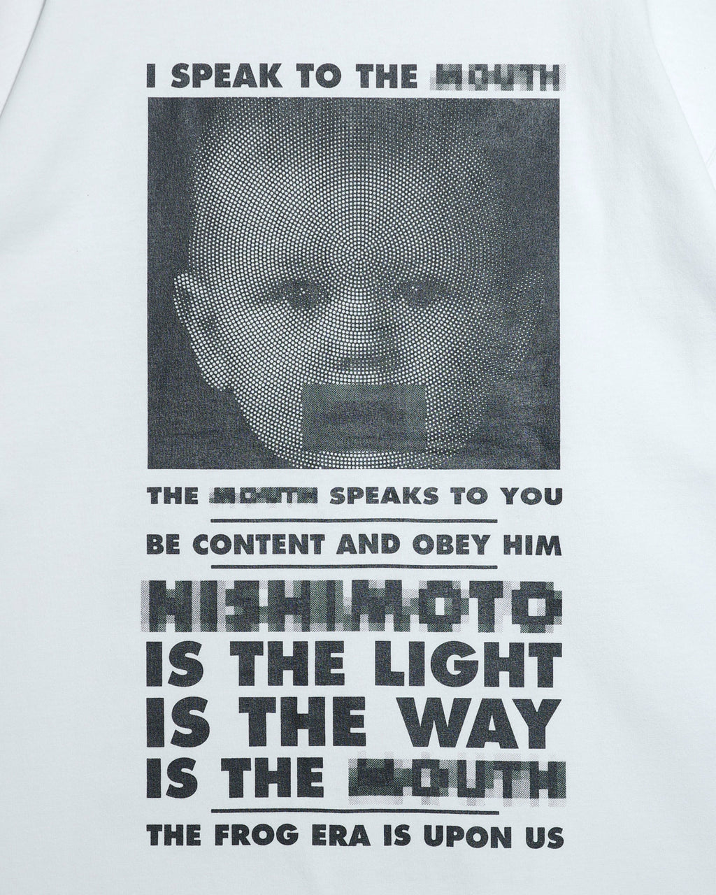 NISHIMOTO IS THE MOUTH  S/S TEE NIM-L11CMZ WHITE