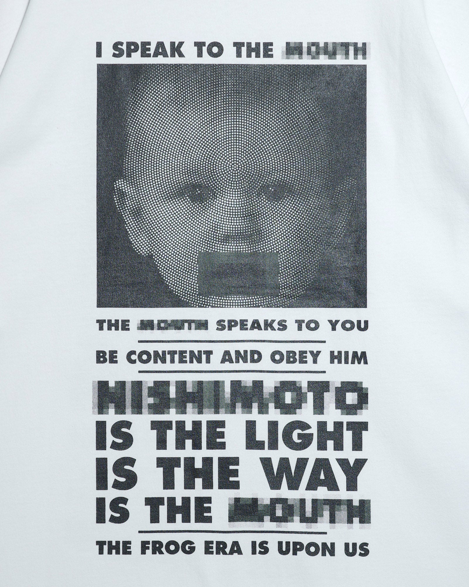 NISHIMOTO IS THE MOUTH  S/S TEE NIM-L11CMZ WHITE