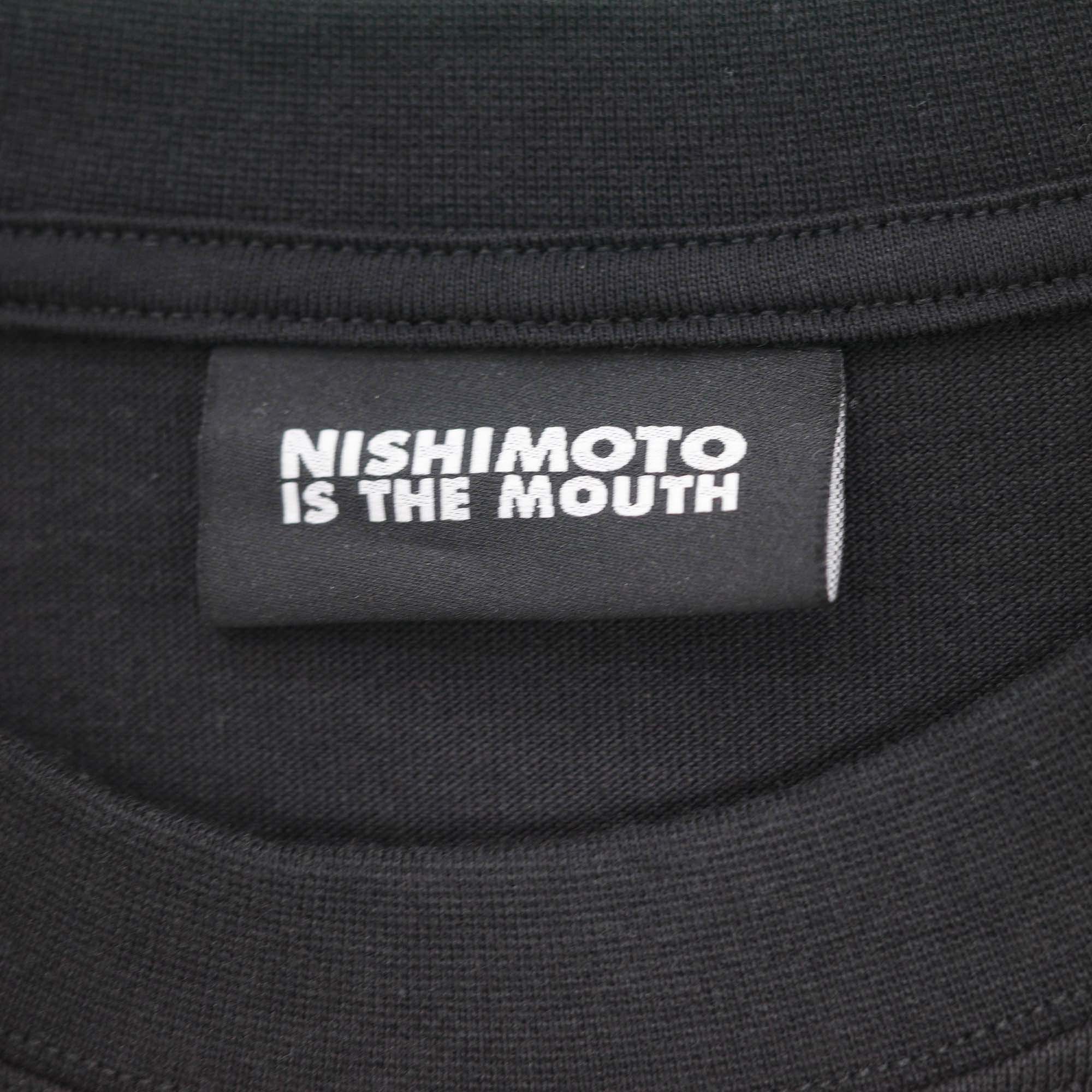NISHIMOTO IS THE MOUTH S/S TEE NIM-L11CM BLACK