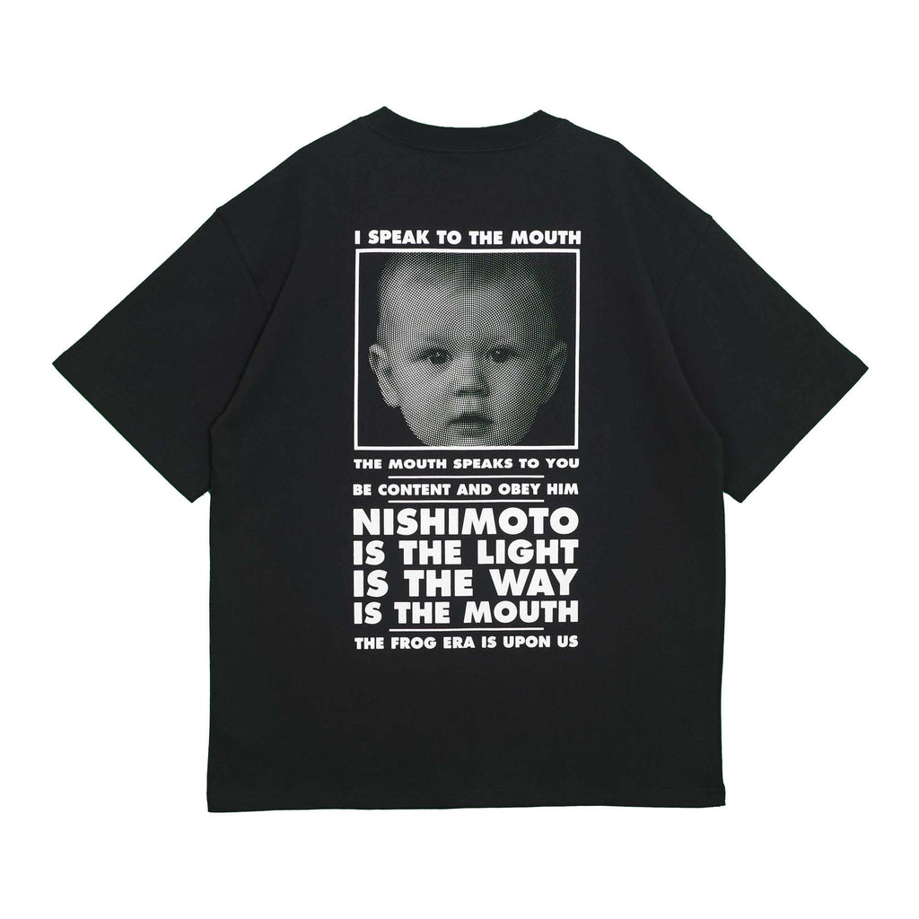 NISHIMOTO IS THE MOUTH S/S TEE NIM-L11CM BLACK