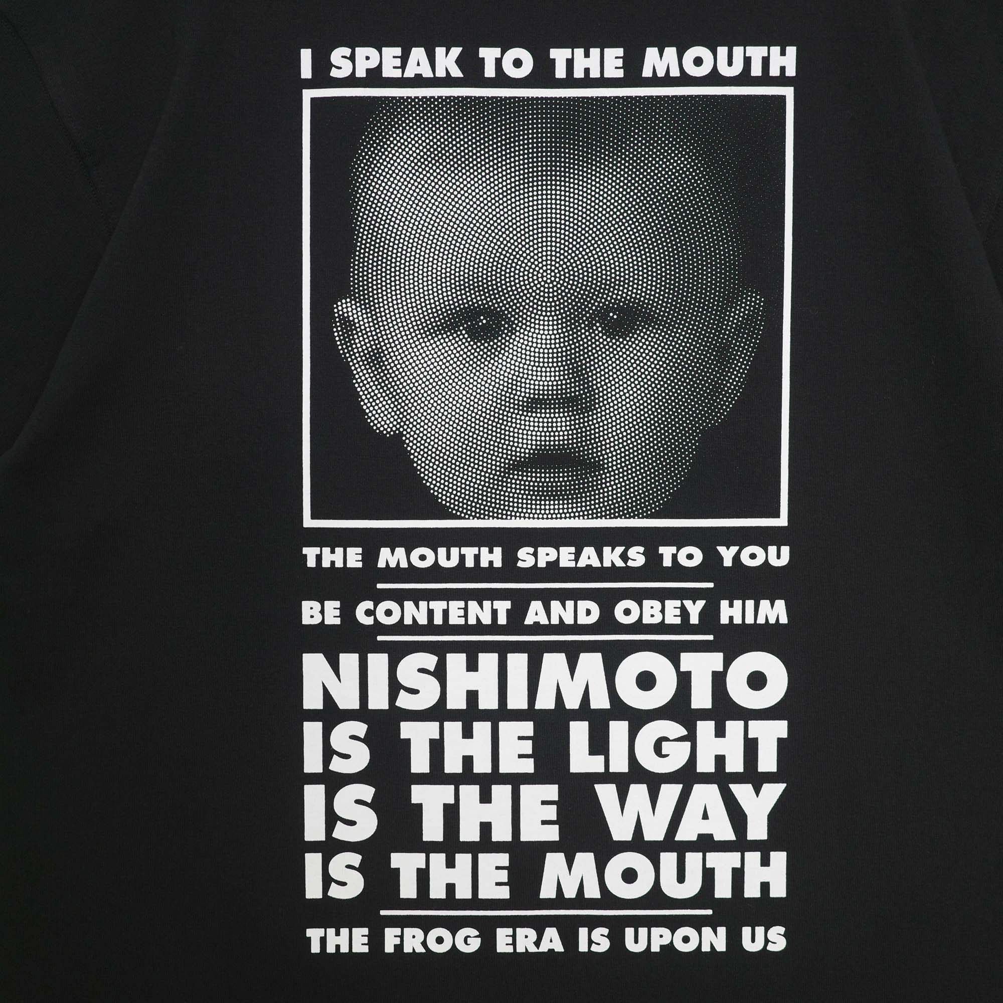 NISHIMOTO IS THE MOUTH S/S TEE NIM-L11CM BLACK