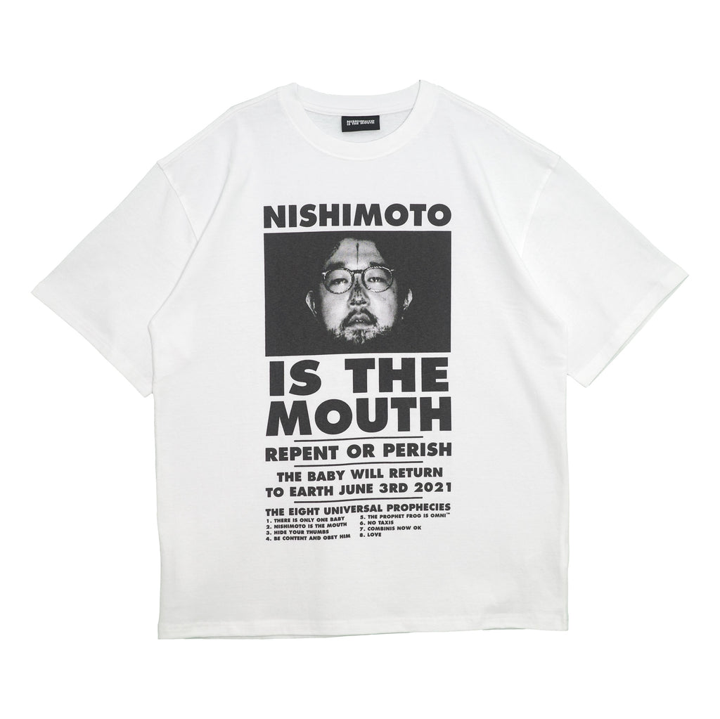 NISHIMOTO IS THE MOUTH S/S TEE NIM-L11CM WHITE