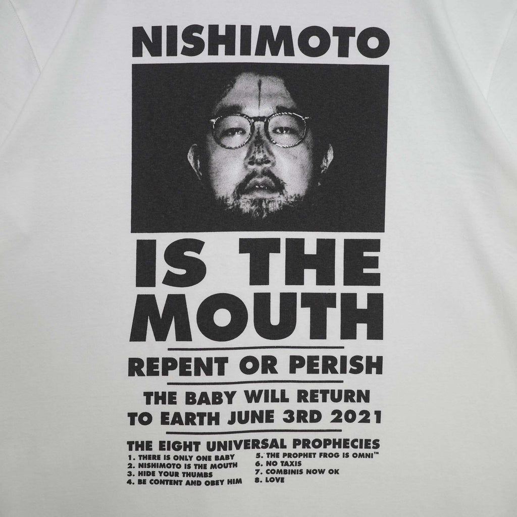 NISHIMOTO IS THE MOUTH S/S TEE NIM-L11CM WHITE