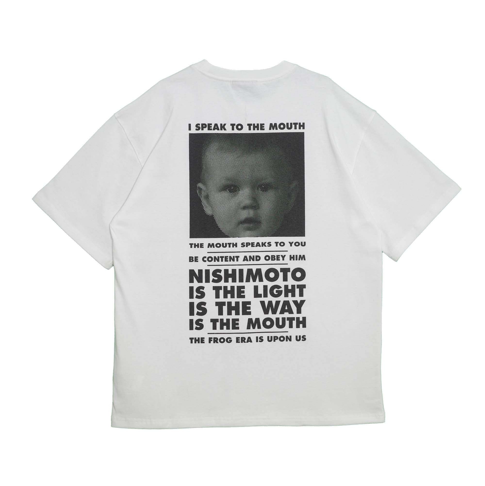 NISHIMOTO IS THE MOUTH S/S TEE NIM-L11CM WHITE