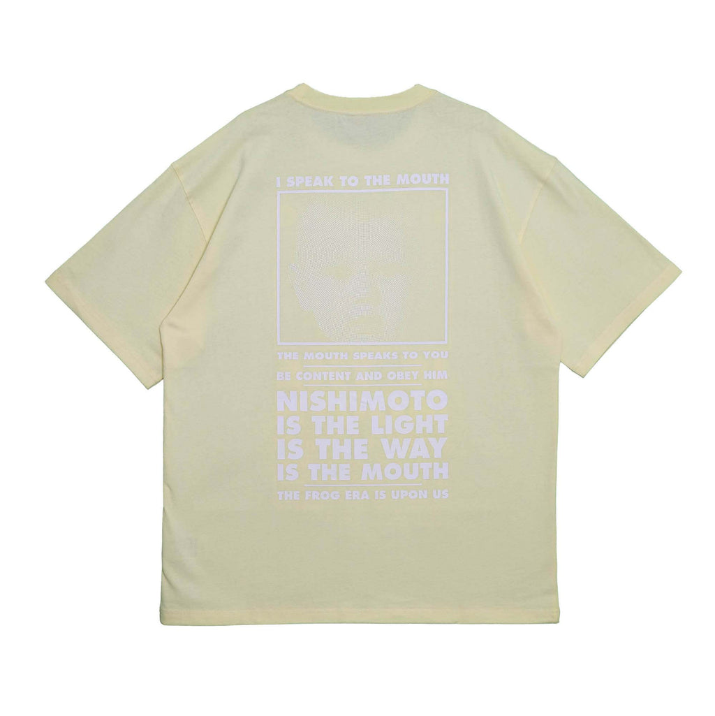 NISHIMOTO IS THE MOUTH S/S TEE NIM-L11CM LIGHT YELLOW