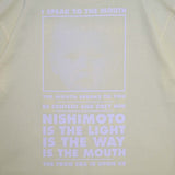 NISHIMOTO IS THE MOUTH S/S TEE NIM-L11CM LIGHT YELLOW