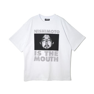 NISHIMOTO IS THE MOUTH S/S TEE NIM-L11CRS WHITE / BLACK