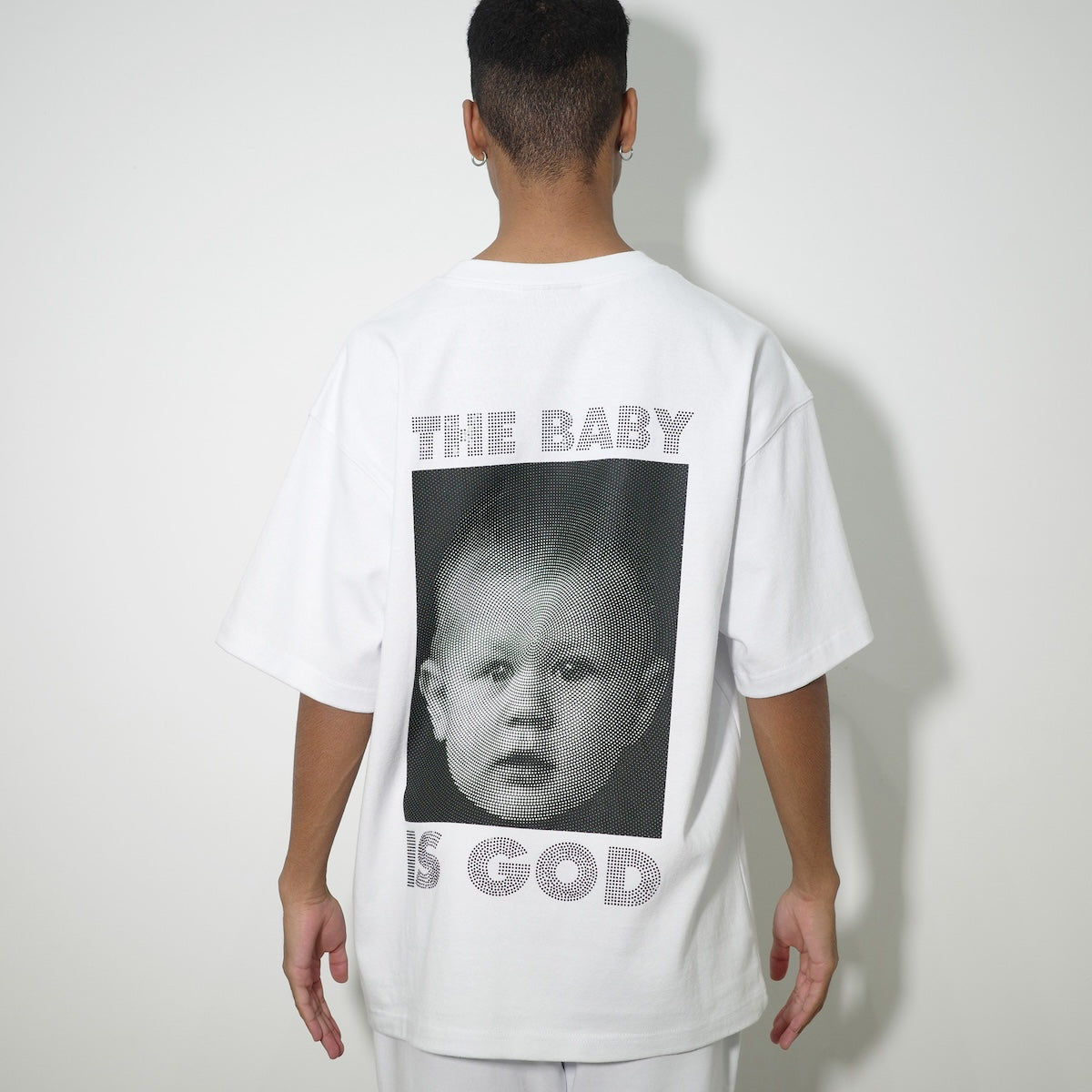 [Expected delivery around the end of January 2025] NISHIMOTO IS THE MOUTH S/S TEE NIM-L11CRS WHITE / BLACK
