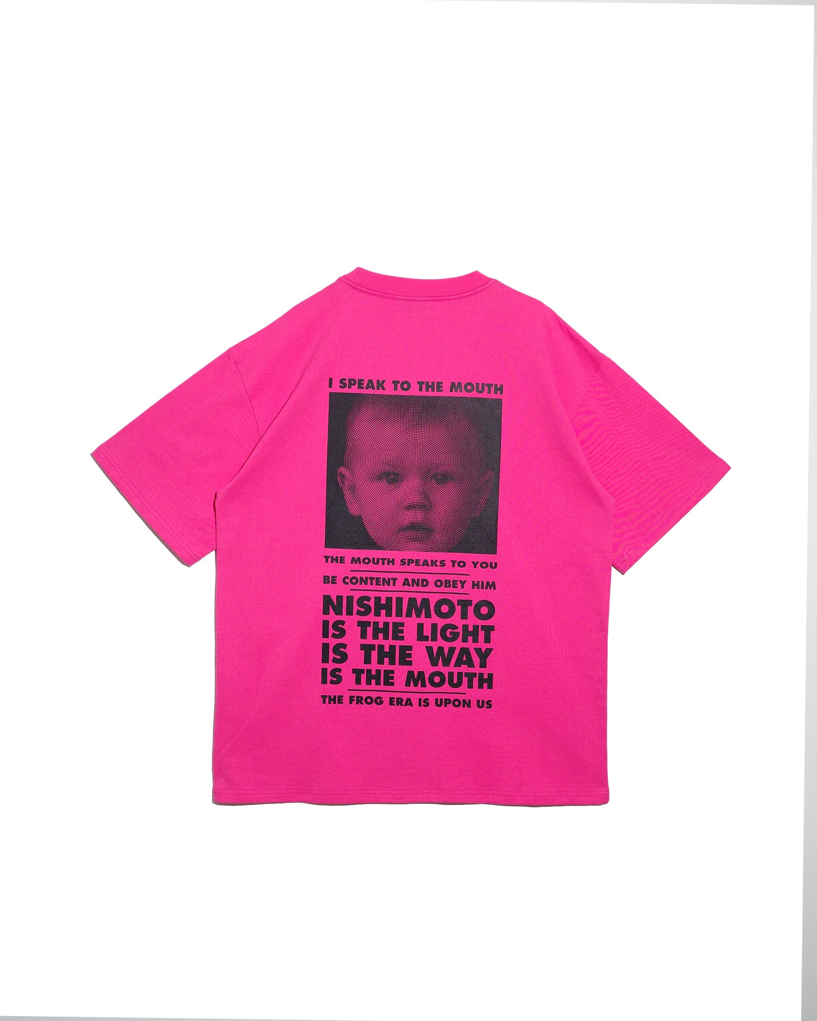 NISHIMOTO IS THE MOUTH S/S TEE NIM-L11CT SH PINK