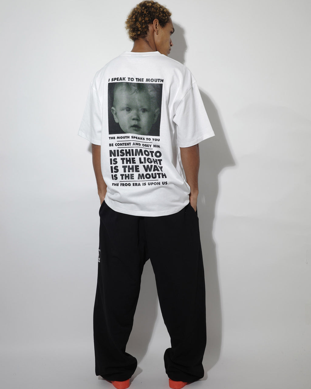 NISHIMOTO IS THE MOUTH S/S TEE NIM-L11CT WHITE