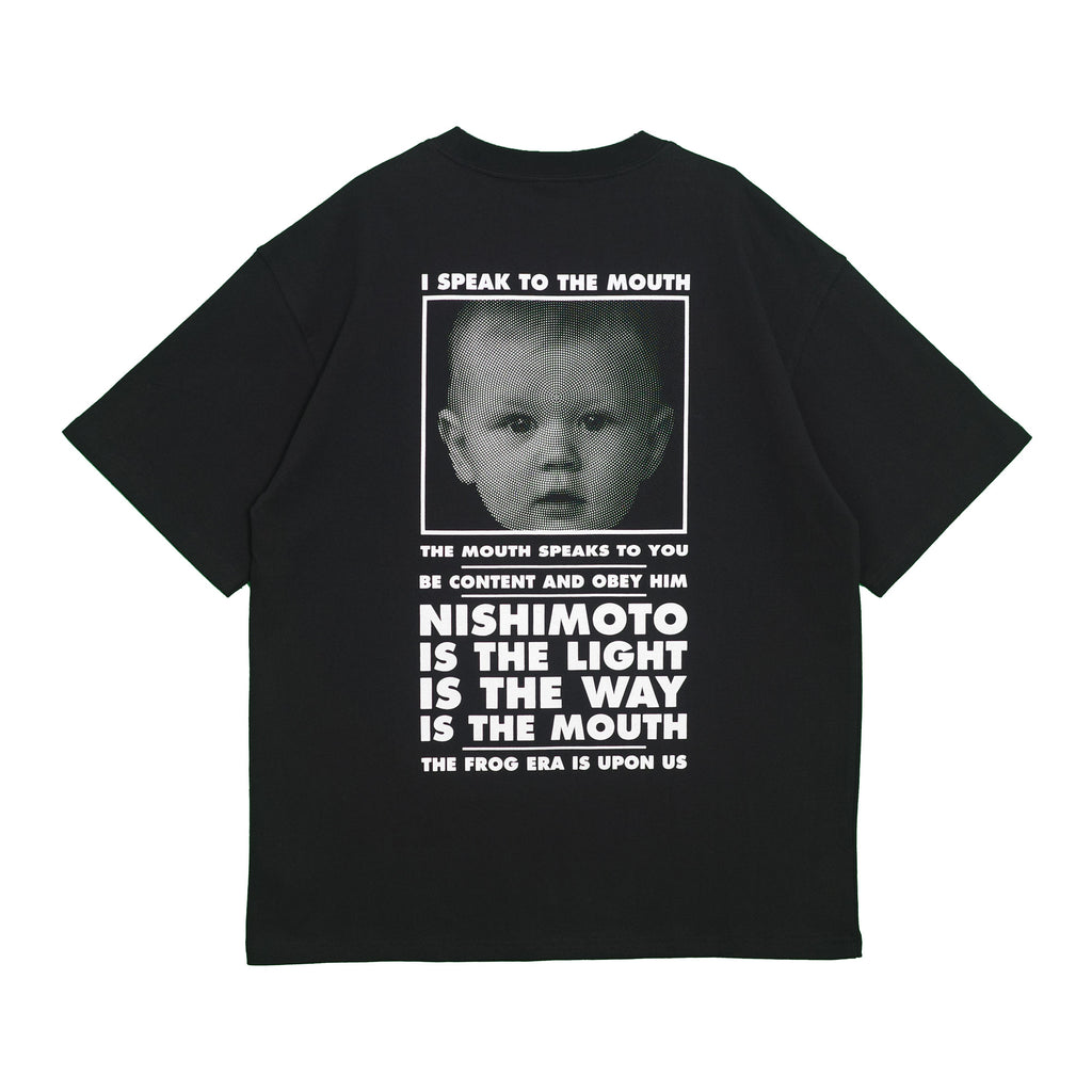 NISHIMOTO IS THE MOUTH S/S TEE NIM-L11CT BLACK