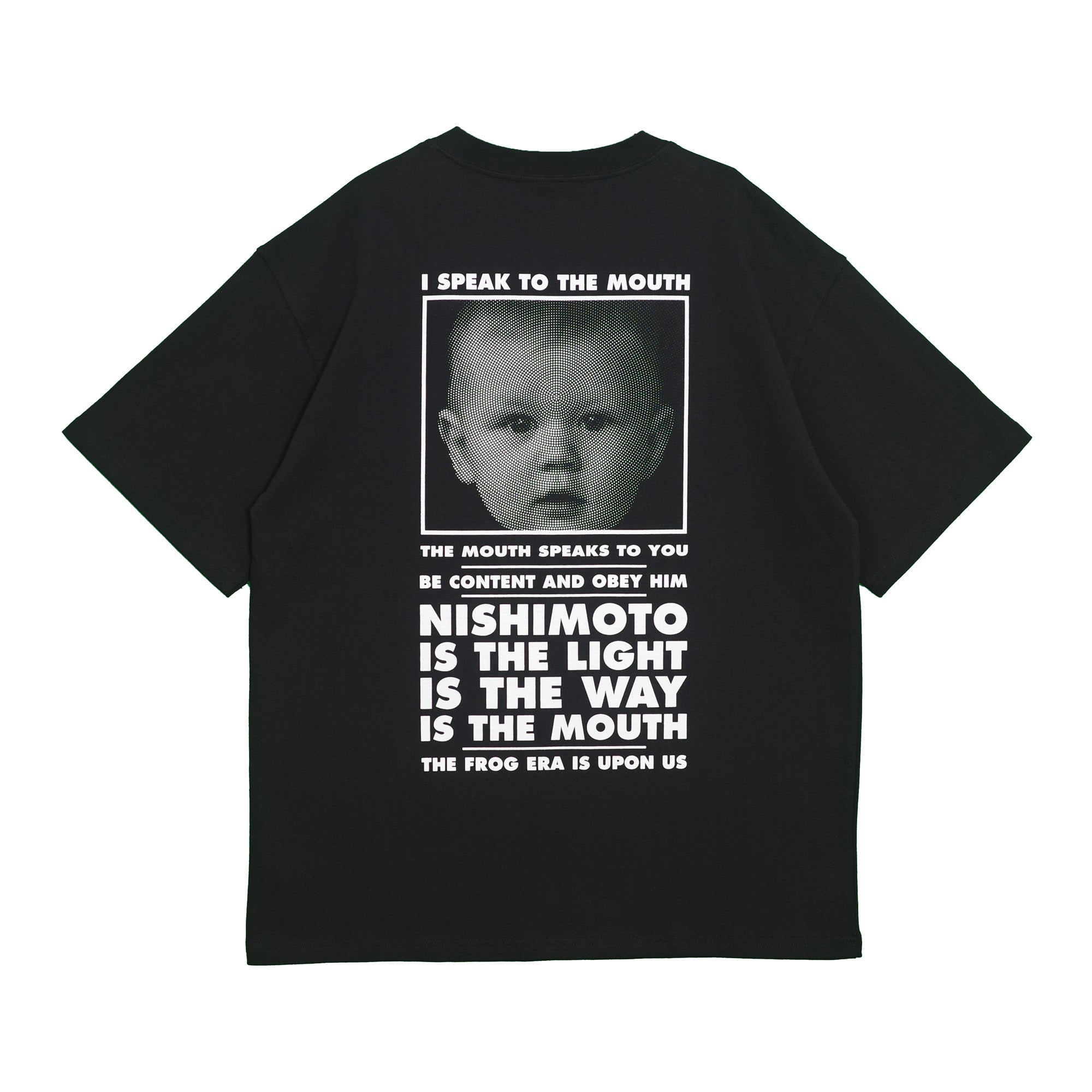 NISHIMOTO IS THE MOUTH S/S TEE NIM-L11CT BLACK