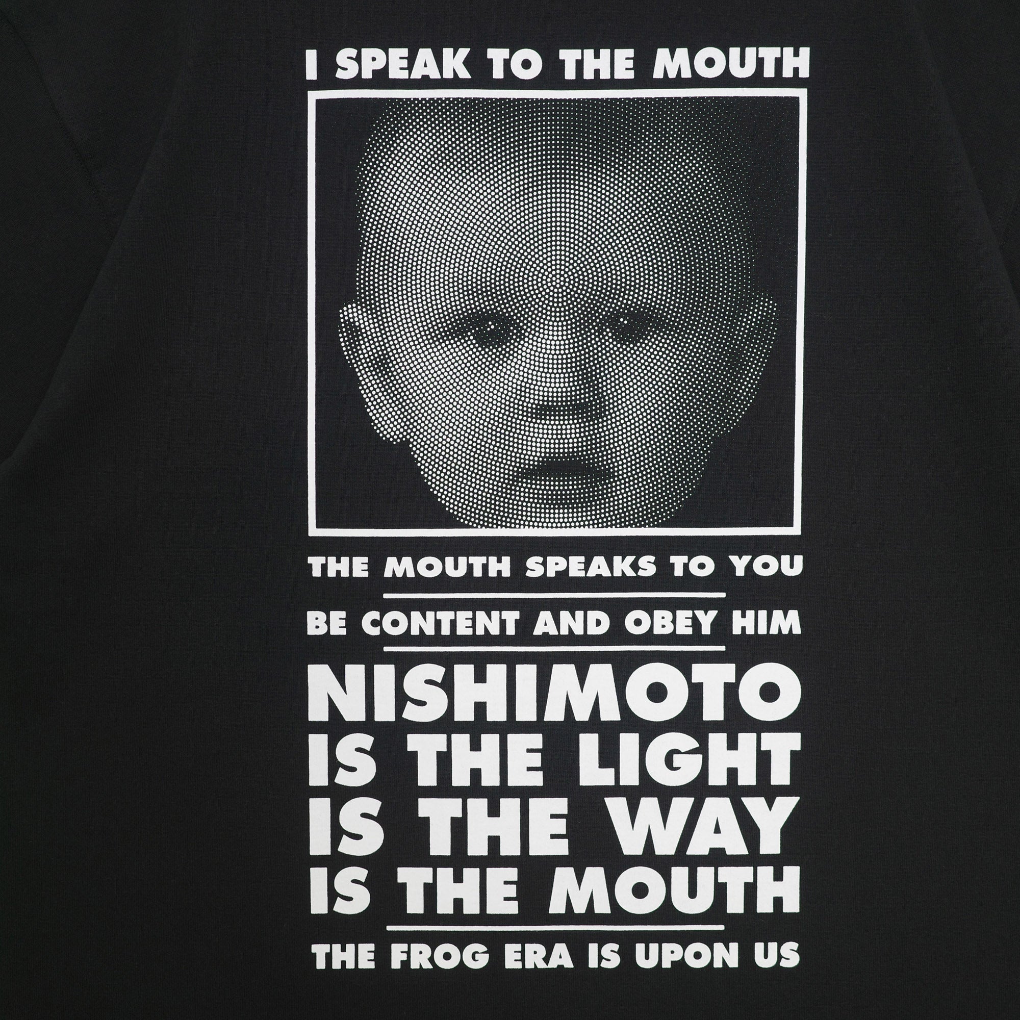 NISHIMOTO IS THE MOUTH S/S TEE NIM-L11CT BLACK