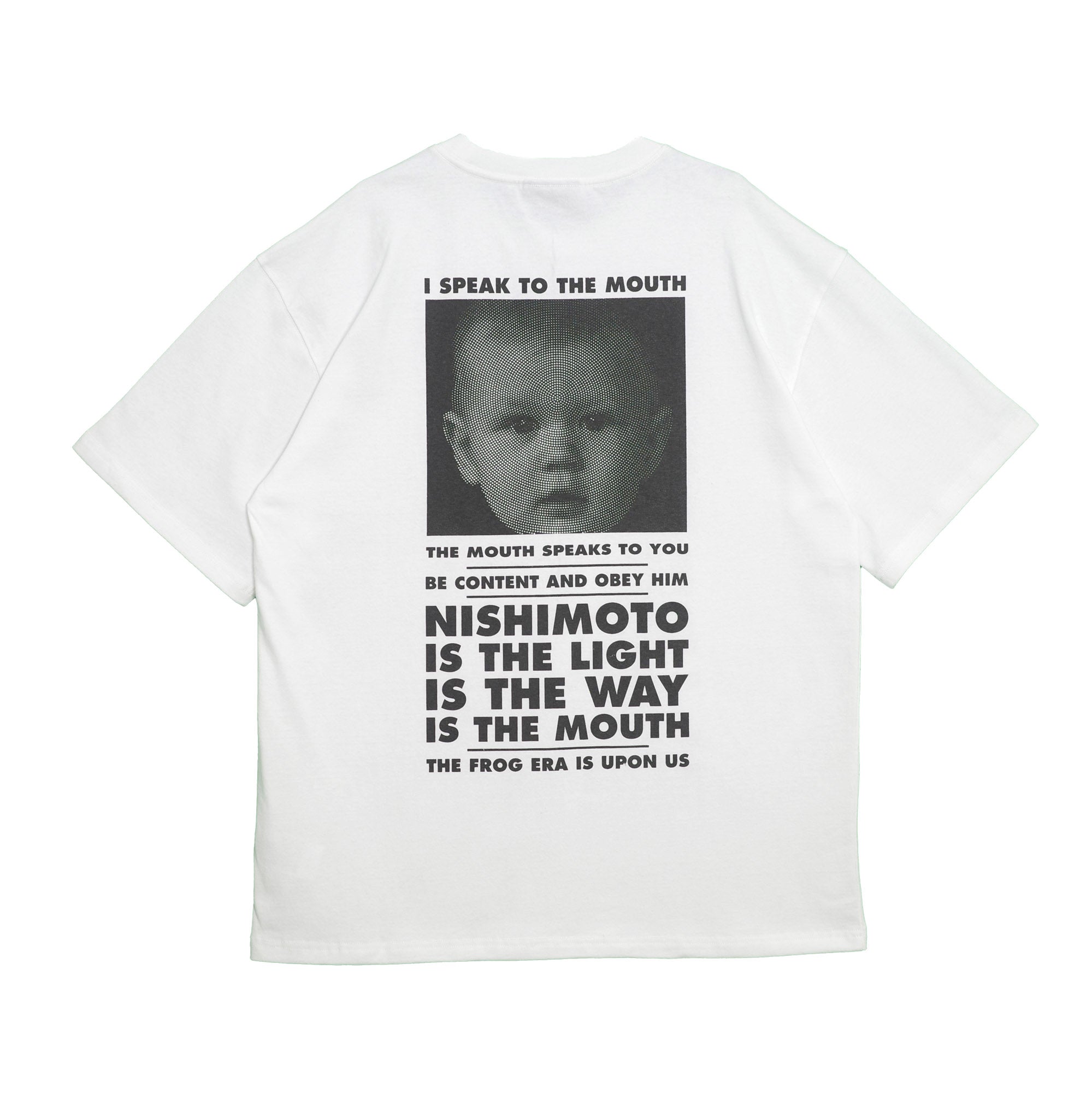 NISHIMOTO IS THE MOUTH S/S TEE NIM-L11CT WHITE