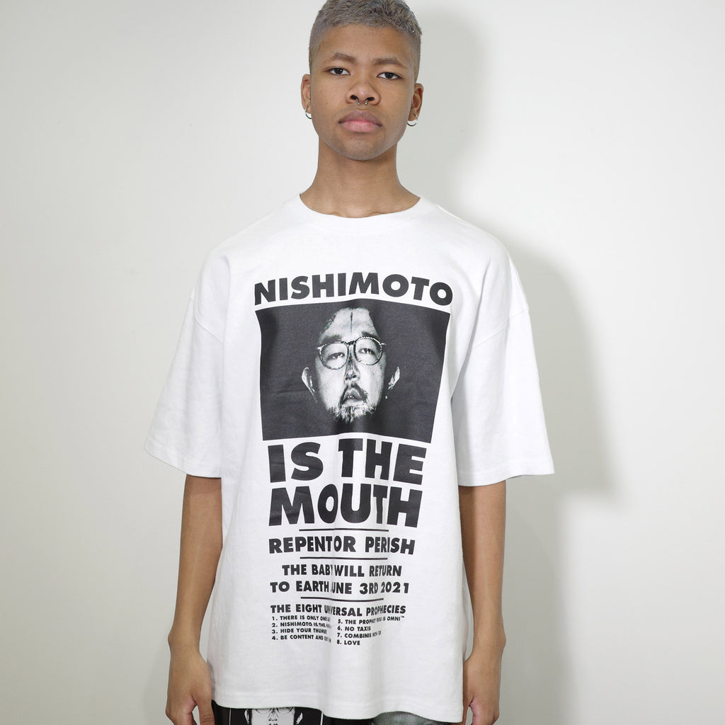 NISHIMOTO IS THE MOUTH CLASSIC S/S TEE NIM-L11C WHITE