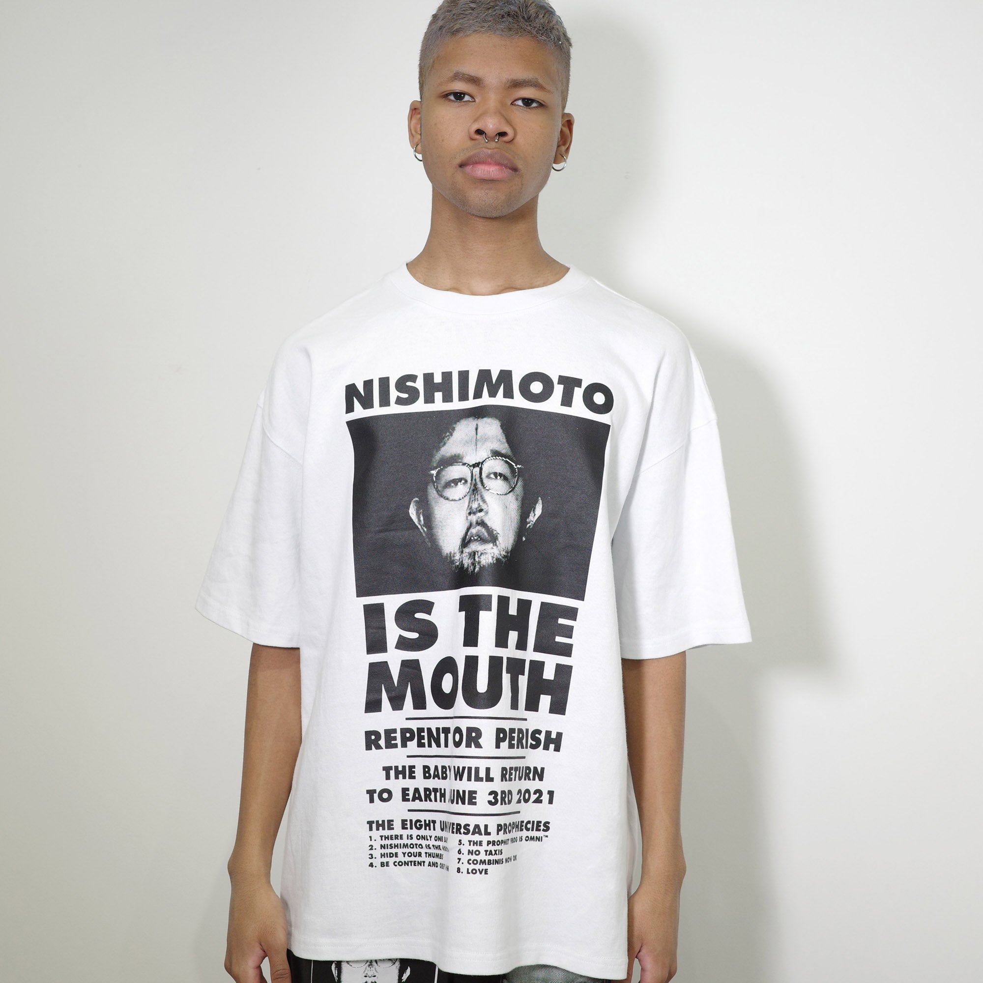 NISHIMOTO IS THE MOUTH CLASSIC S/S TEE NIM-L11C WHITE – COMMON BASE