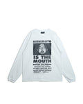 NISHIMOTO IS THE MOUTH  L/S TEE NIM-L12CMZ WHITE