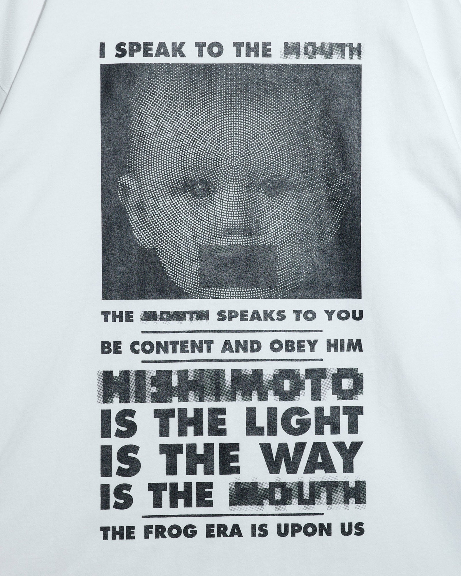 NISHIMOTO IS THE MOUTH  L/S TEE NIM-L12CMZ WHITE