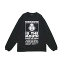 NISHIMOTO IS THE MOUTH L/S TEE NIM-L12CM BLACK