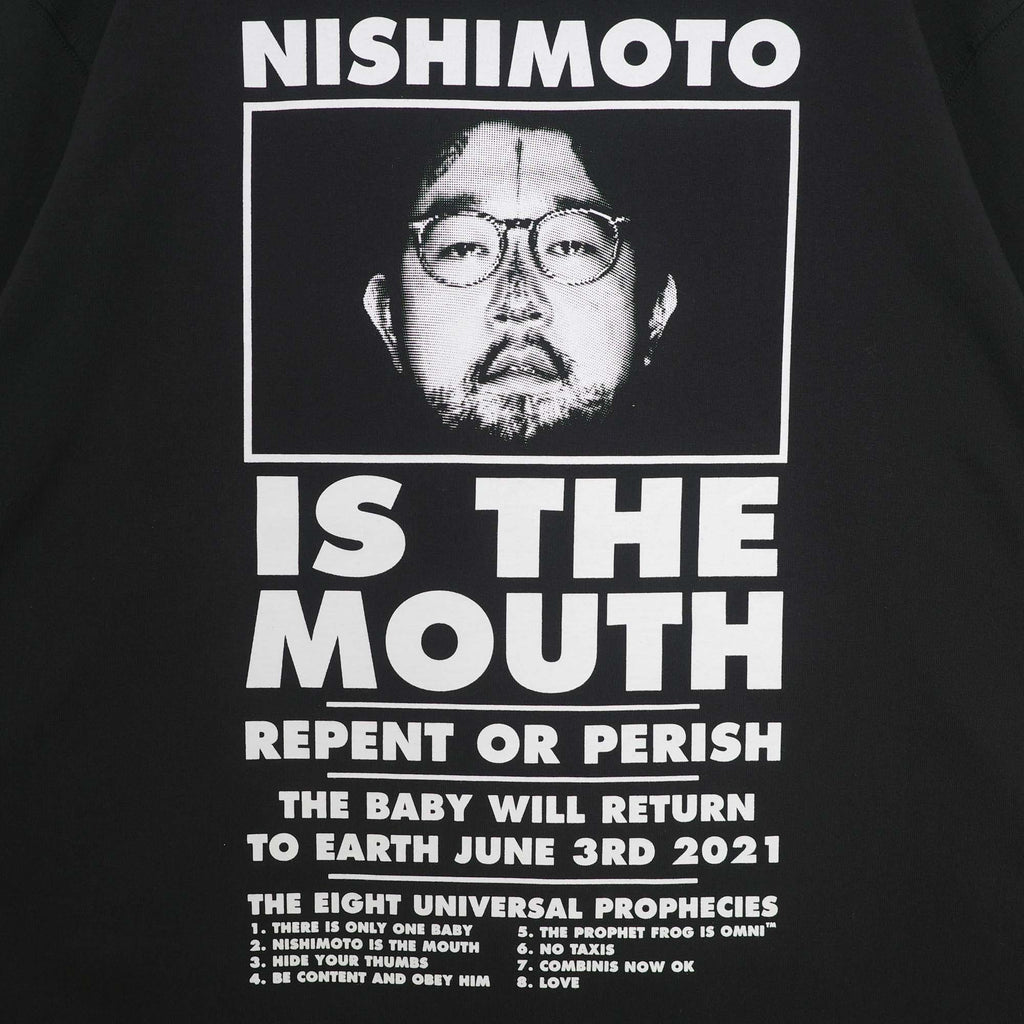 NISHIMOTO IS THE MOUTH L/S TEE NIM-L12CM BLACK