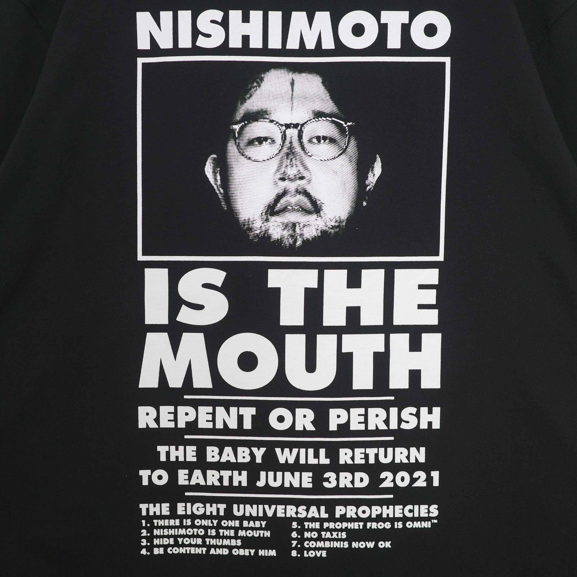 NISHIMOTO IS THE MOUTH L/S TEE NIM-L12CM BLACK