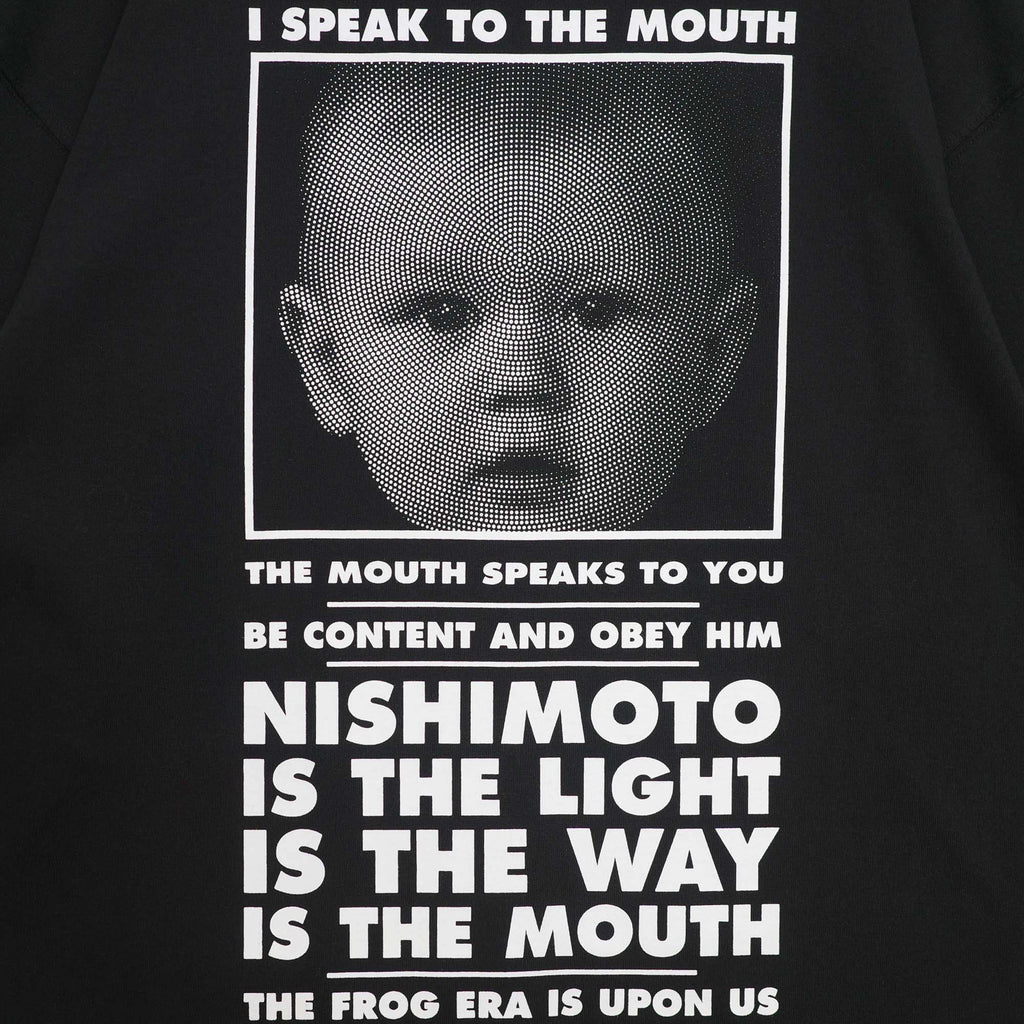 NISHIMOTO IS THE MOUTH L/S TEE NIM-L12CM BLACK